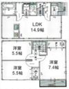 グランソフィア与野本町 1 -の間取り画像