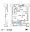 レジデンス文京春日の間取り画像