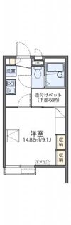 レオパレス星田Ⅱの間取り画像