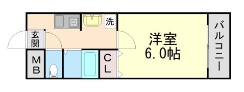 ルース・デ・六甲の間取り画像