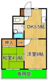 シャトレ熊西の間取り画像
