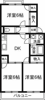 ボンマリアージュの間取り画像
