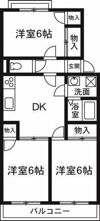 ボンマリアージュの間取り画像