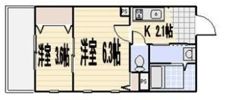 クレア栄町の間取り画像