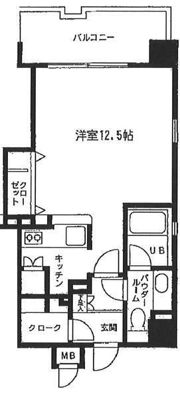 アクロス目黒の間取り画像