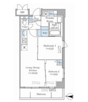 Daiwa Grace Maison 亀有の間取り画像
