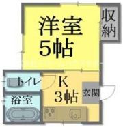 スカイコーポの間取り画像