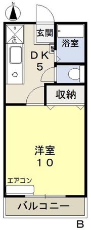 リズミラルUの間取り画像