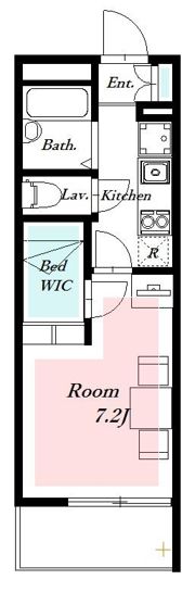 レオパレスMAMIの間取り画像