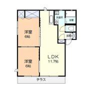 ルミエール蛍田Aの間取り画像