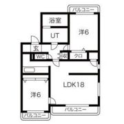 カメリア白山の間取り画像