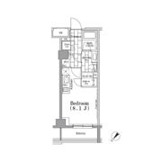 ONE ROOF FLAT TSUKISHIMAの間取り画像