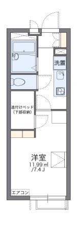 レオパレス藤の間取り画像
