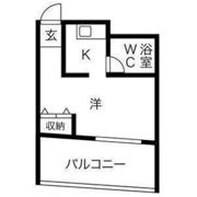 プレアール大和田の間取り画像