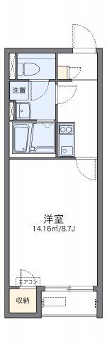 レオネクストSAZANKAの間取り画像