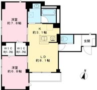 ディアマンテの間取り画像