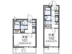 レオネクストブリーズドゥメールの間取り画像