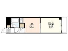 ライオンズマンション中山下の間取り画像