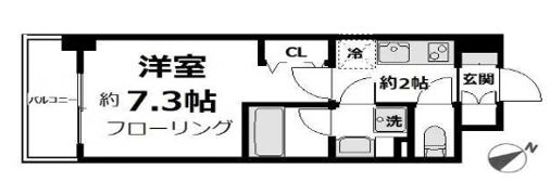 ロイジェント磯子の間取り画像