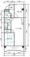コーポナリタの間取り画像