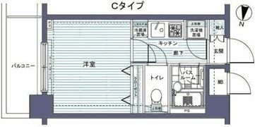 フェニックス赤坂の間取り画像