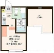 シャンペル三園の間取り画像
