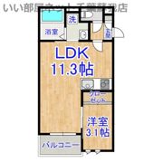 REGALEST白旗の間取り画像