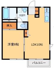 SD喜多鶴の間取り画像