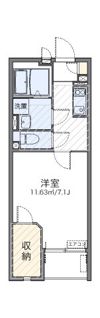 レオネクストアベニール麻生Ⅱの間取り画像