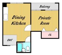 KOYAエスパシオ中之島の間取り画像