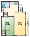 石田コーポ（江東区）の間取り画像