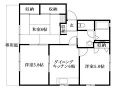 Sky Lark B棟の間取り画像