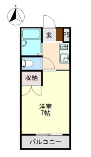 プレシオン南昭和の間取り画像