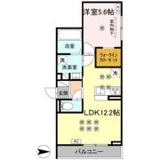 クランツ朝生田の間取り画像