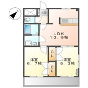 アドバンス大東の間取り画像