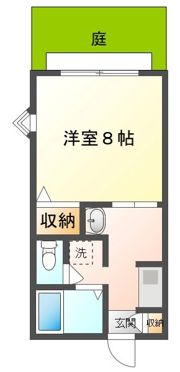 レーベン玉野の間取り画像