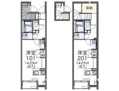 レオネクストルミエールの間取り画像