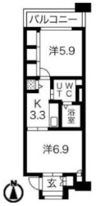 シティコート目黒3号棟の間取り画像