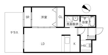 Jupiter WESTの間取り画像