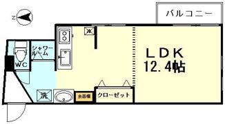 ラフィネ今木の間取り画像