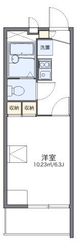 レオパレス南の風の間取り画像