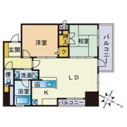 アメックス赤坂門タワーの間取り画像