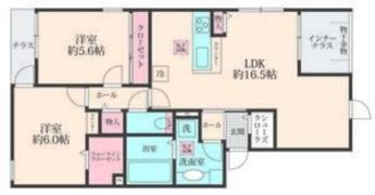 LULU西尾久の間取り画像