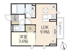 DMK-23の間取り画像