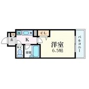 エスリード大阪城北の間取り画像
