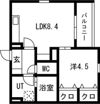 Anecis今池北の間取り画像