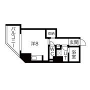 シーズンフラッツ蔵前清澄通りの間取り画像