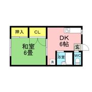 レピュートセンダ2の間取り画像