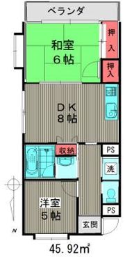 レソール千川北の間取り画像