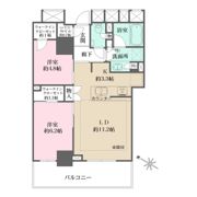 ザ・パークハウス川越タワーの間取り画像